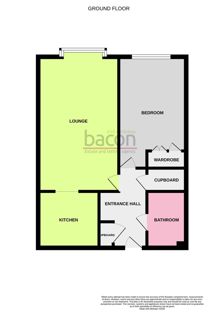 Floor Plan | Flat - Retirement | Broadwater Street East, Worthing | For Sale